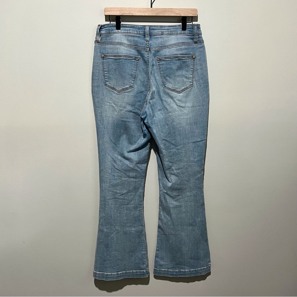 Vigoss High Rise Flare Jeans Size 28 - Picture 3 of 6
